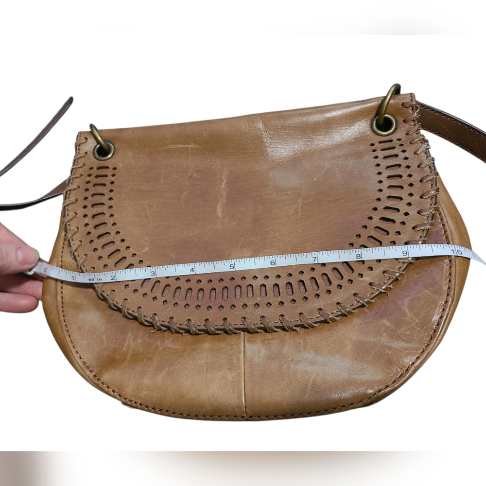 Clark's Vintage Leather Saddle Bag Crossbody - Picture 7 of 8